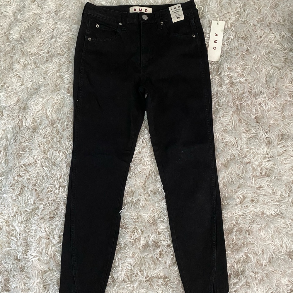 High rise jeans
